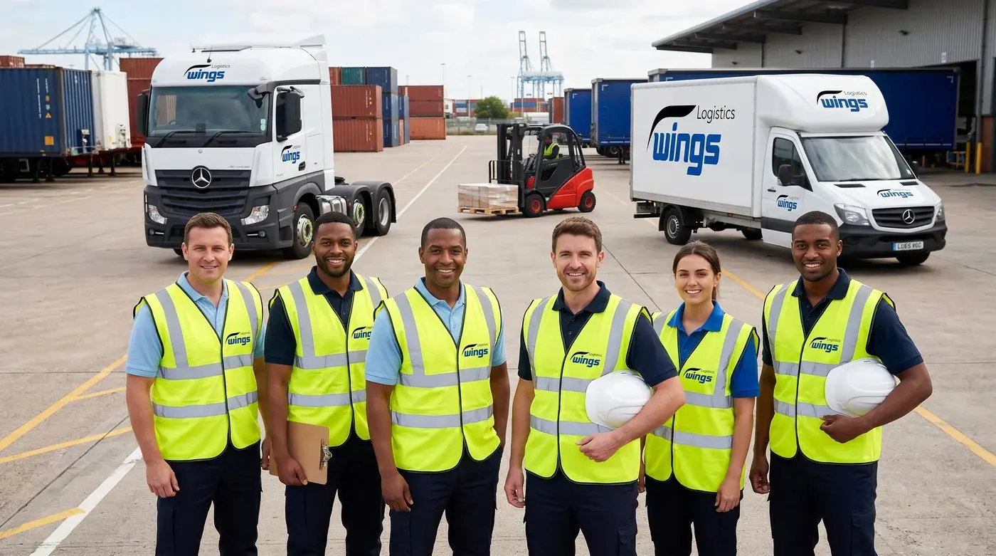 The Wings Logistics team